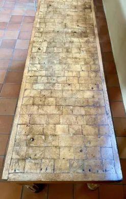 Billot de boucher des années 50.