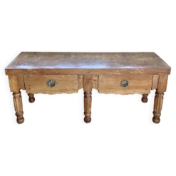 Billot de boucher des années 50.