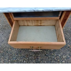Billot de cuisine bois et marbre