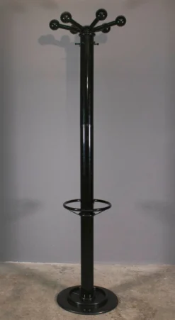 Black coat rack
