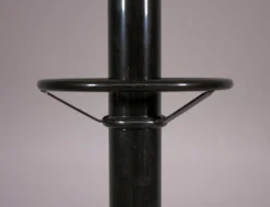 Black coat rack