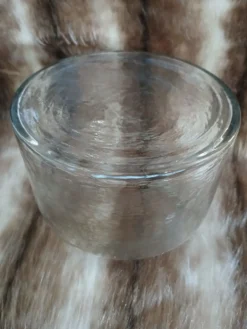 Bocal en verre + couvercle en métal
