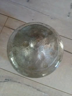 Bocal en verre + couvercle en métal