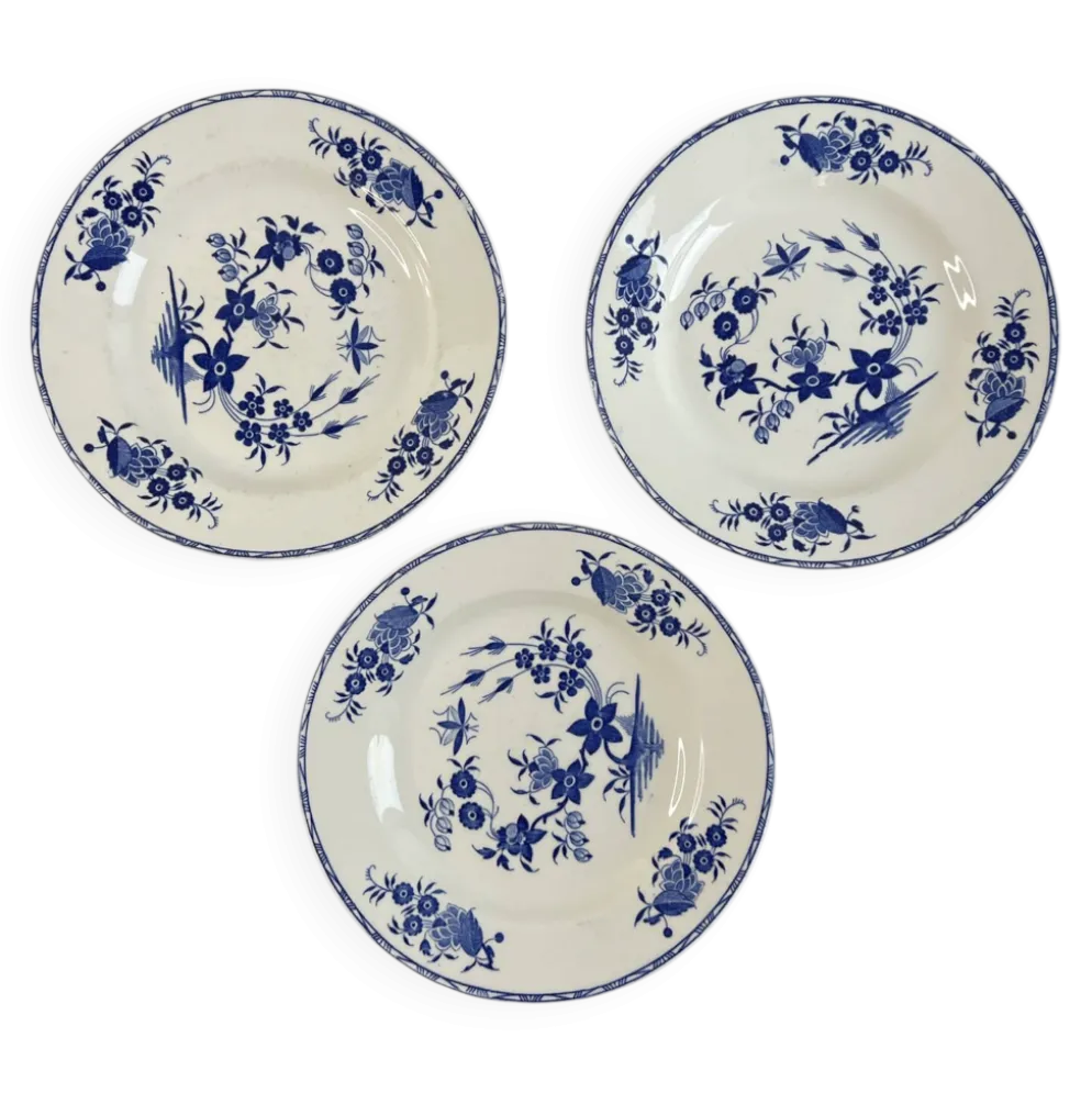 Boch Frères Keramis grand bouquet lot de 3