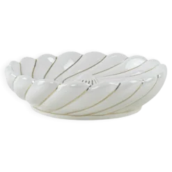 Bol décoratif en céramique, design italien, années 1980, production : Italie