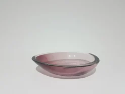 Bol décoratif, rose-violet, en verre, conçu par A. F. Gangkofner, Hessengl