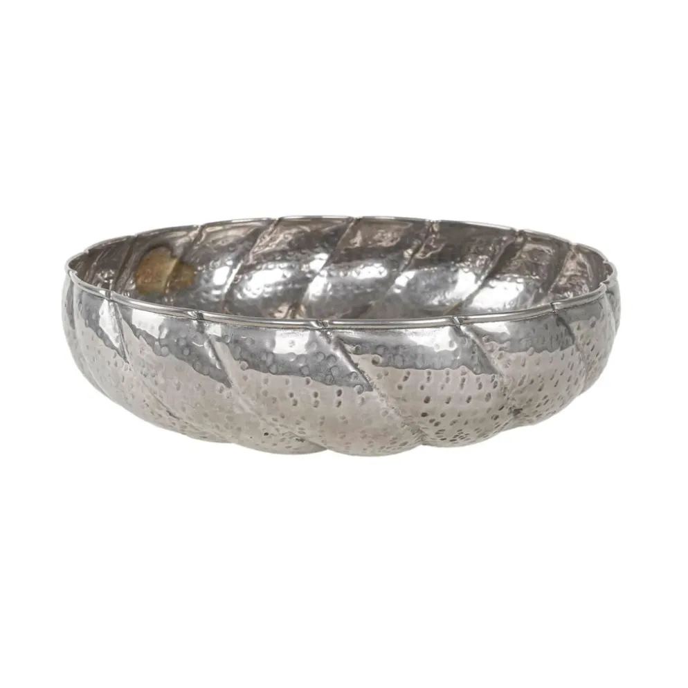 Bol en argent, design italien, années 1960, fabriqué en Italie