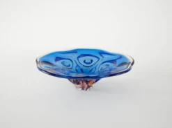 Bol en cobalt, design danois, années 1970, fabriqué au Danemark
