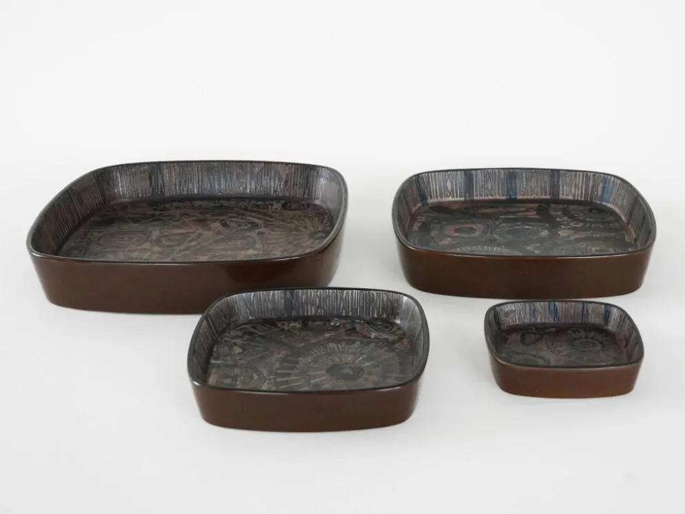Bol en céramique Baca, design danois, années 1970, fabricant : Royal Copenhagen, Danemark