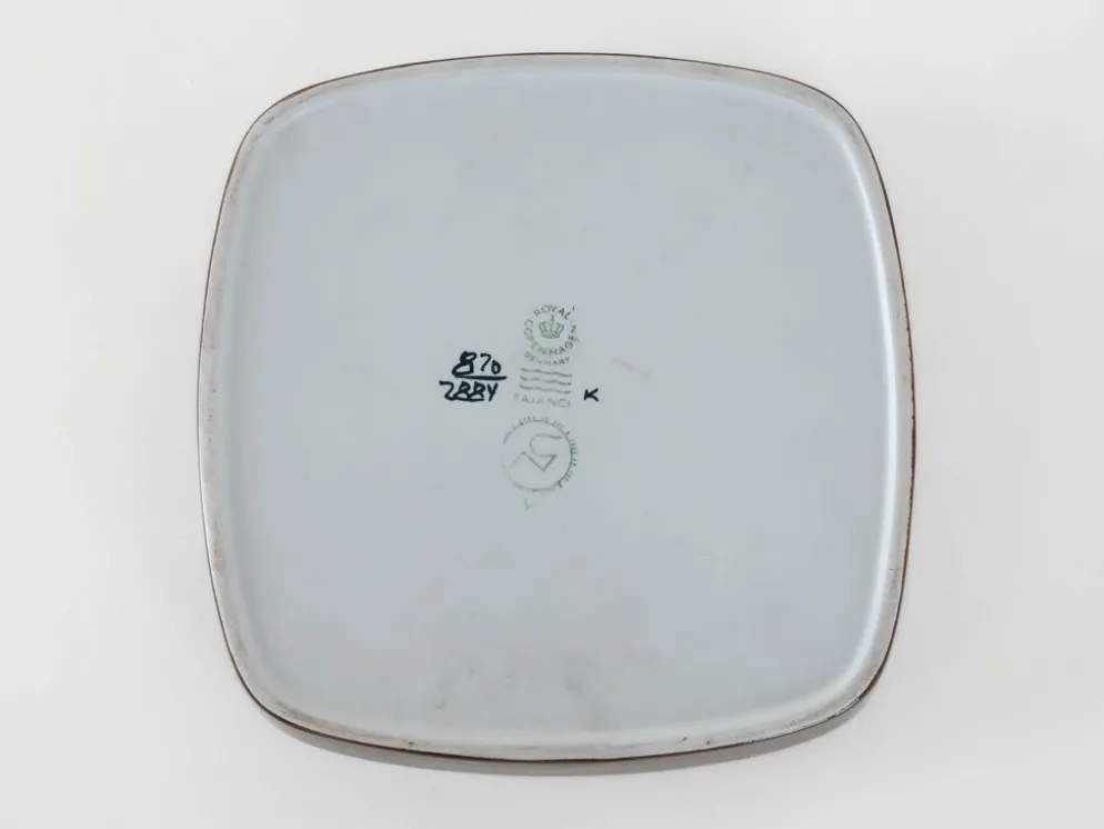 Bol en céramique Baca, design danois, années 1970, fabricant : Royal Copenhagen, Danemark