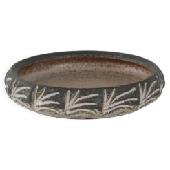 Bol en céramique, design danois, années 1960, fabricant : Frank Keramik