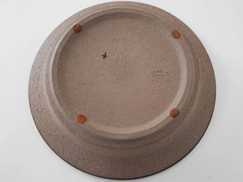 Bol en céramique, design danois, années 1960, fabriqué par Søholm
