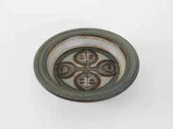 Bol en céramique, design danois, années 1960, fabriqué par Søholm
