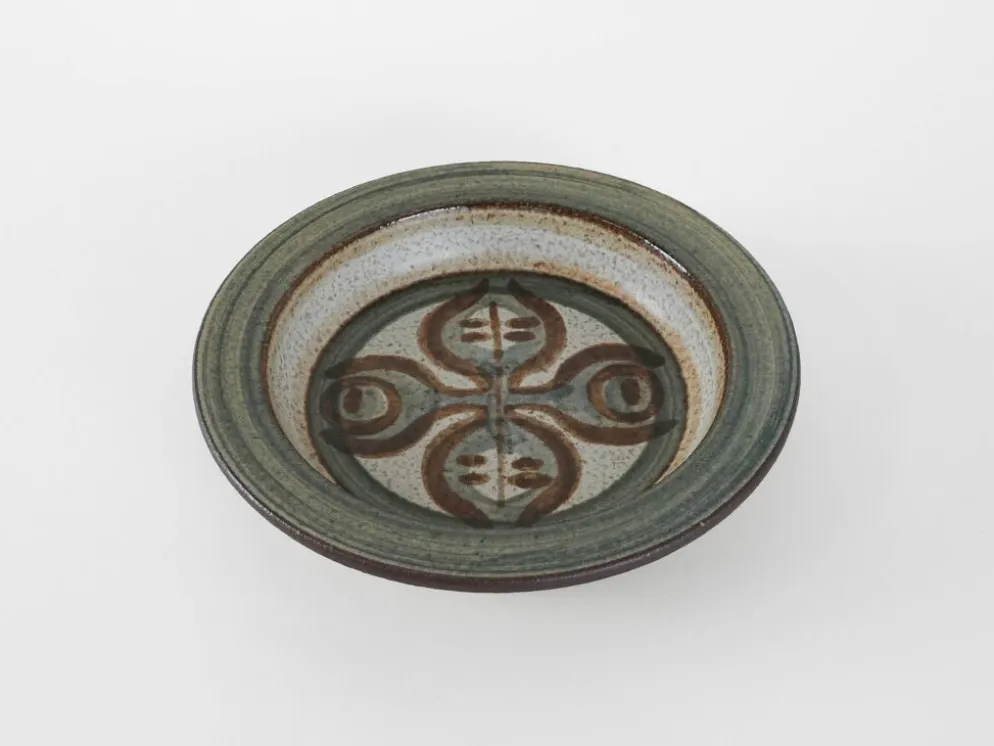 Bol en céramique, design danois, années 1960, fabriqué par Søholm