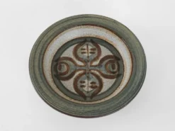 Bol en céramique, design danois, années 1960, fabriqué par Søholm