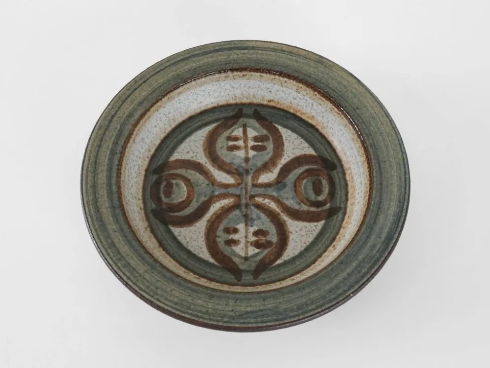 Bol en céramique, design danois, années 1960, fabriqué par Søholm