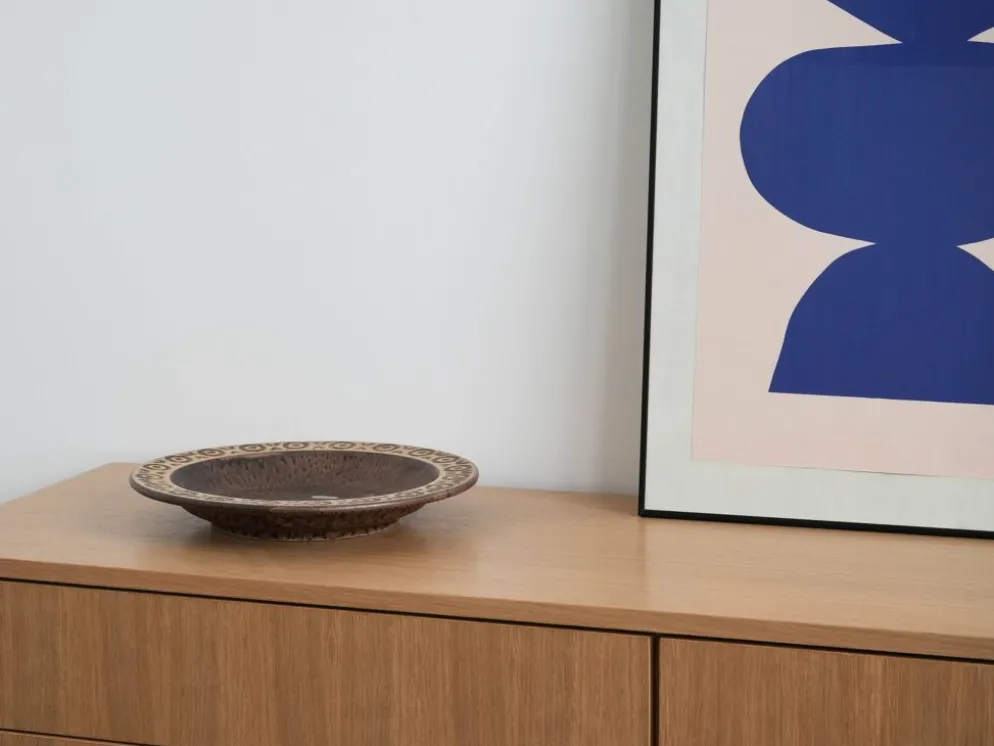 Bol en céramique, design danois, années 1960, fabricant : LoveMose