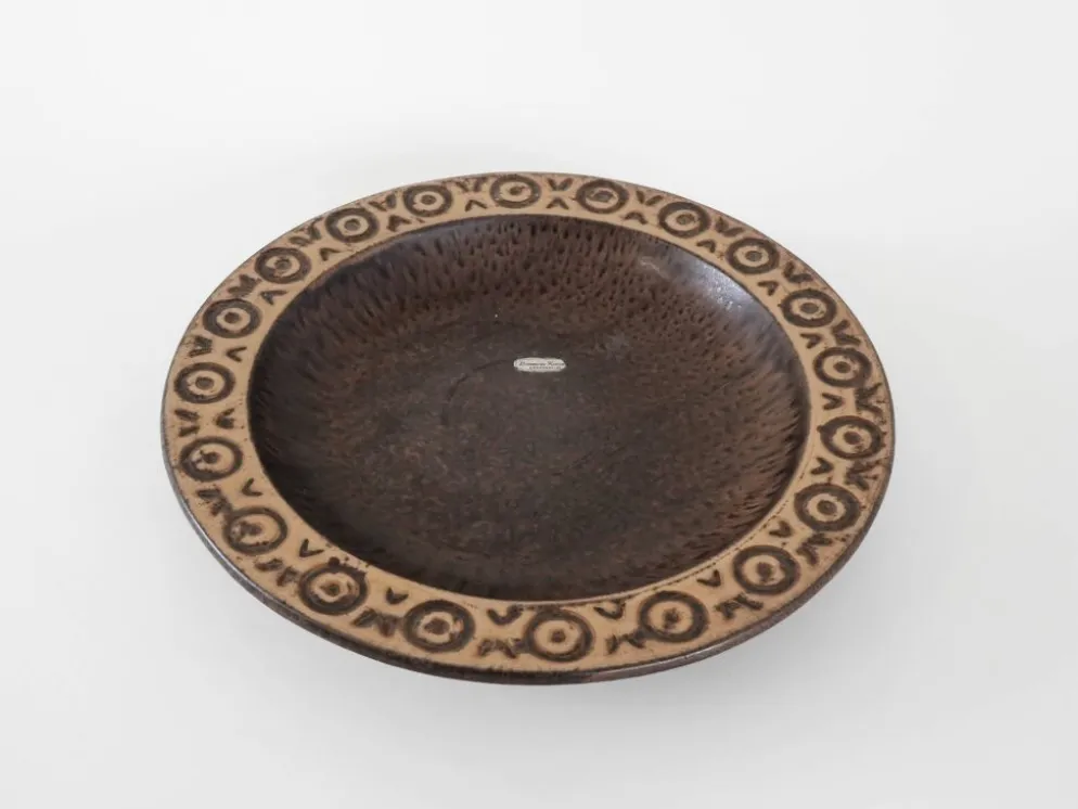 Bol en céramique, design danois, années 1960, fabricant : LoveMose