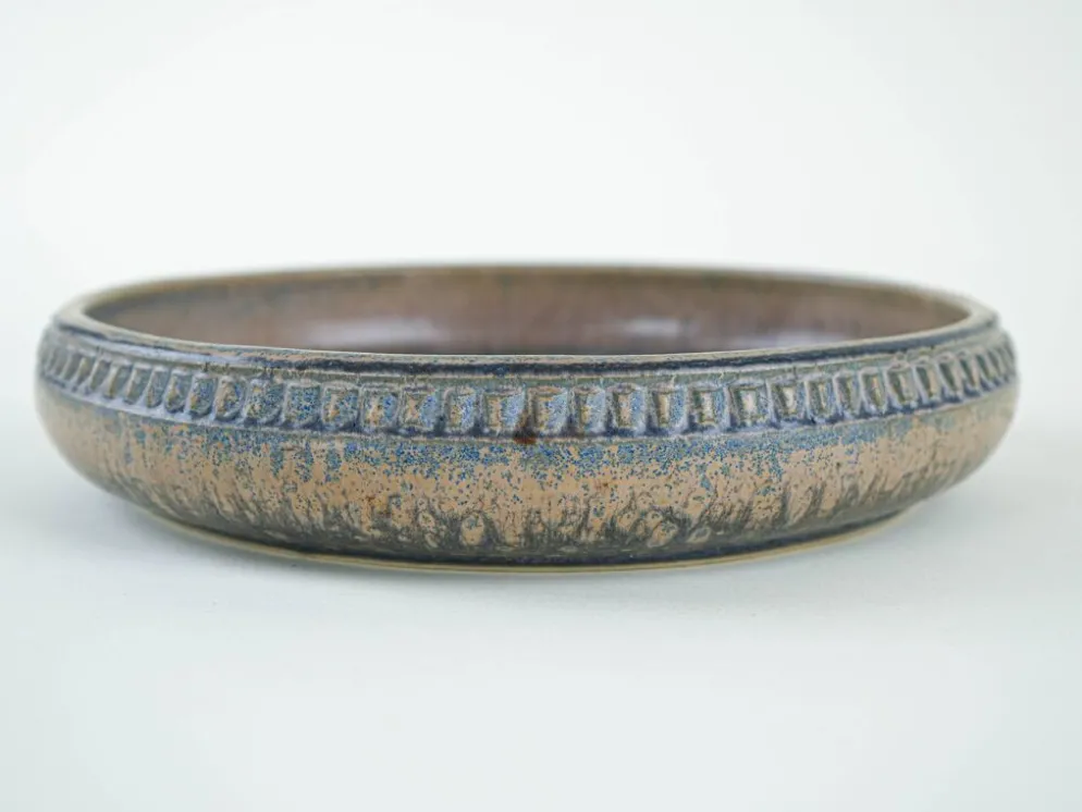 Bol en céramique, design danois, années 1960, fabriqué par Lovemose