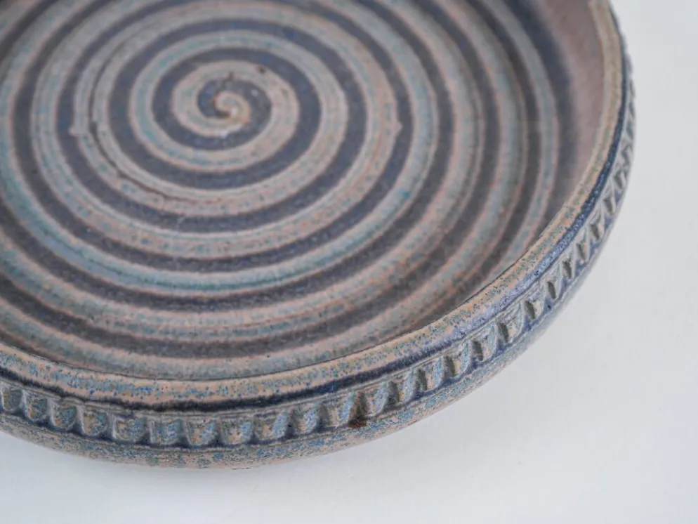 Bol en céramique, design danois, années 1960, fabriqué par Lovemose