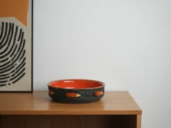 Bol en céramique, design suédois, années 1970, fabriqué en Suède