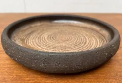 Bol en céramique de studio danois du milieu du siècle de Lehmann Pottery, années 1960