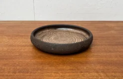 Bol en céramique de studio danois du milieu du siècle de Lehmann Pottery, années 1960