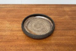 Bol en céramique de studio danois du milieu du siècle de Lehmann Pottery, années 1960