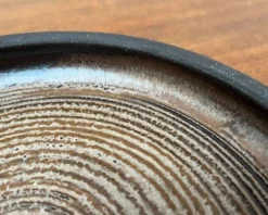 Bol en céramique de studio danois du milieu du siècle de Lehmann Pottery, années 1960
