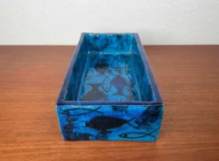 Bol en céramique de studio en forme de poisson Pesce de style mid-century moderne par Aldo Londi pour Bitossi, Italie, années 1960.