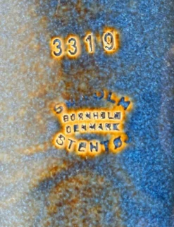 Bol en céramique de studio modèle 3319 danois du milieu du siècle par Einar Johansen pour Søholm, années 1960.