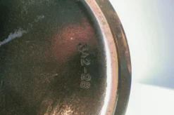 Bol en céramique marron vintage