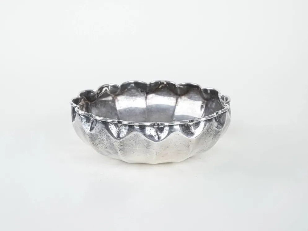 Bol en métal, design italien, années 1960, fabriqué en Italie