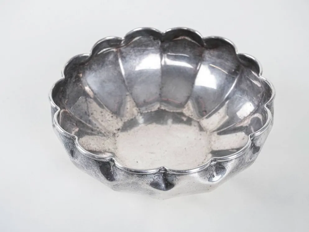 Bol en métal, design italien, années 1960, fabriqué en Italie
