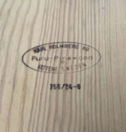 Bol en pin du milieu du siècle de Karl Holmberg AB, Suède