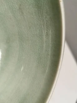 Bol en porcelaine de style danois des années 50 par Poul Erik Eliasen, années 1980.