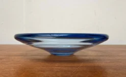 Bol en verre danois de style mid-century moderne par Per Lütken pour Holmegaard, années 1960.