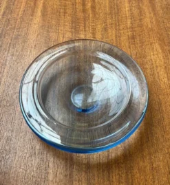 Bol en verre danois de style mid-century moderne par Per Lütken pour Holmegaard, années 1960.