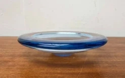 Bol en verre danois de style mid-century moderne par Per Lütken pour Holmegaard, années 1960.