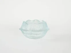 Bol en verre, design danois, années 1980, fabricant : Holmegaard, designer : Sidse