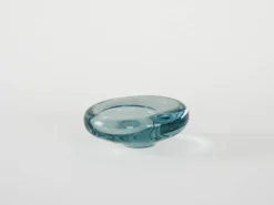 Bol en verre, design danois, années 1960, fabricant : Holmegaard, designer : Per L
