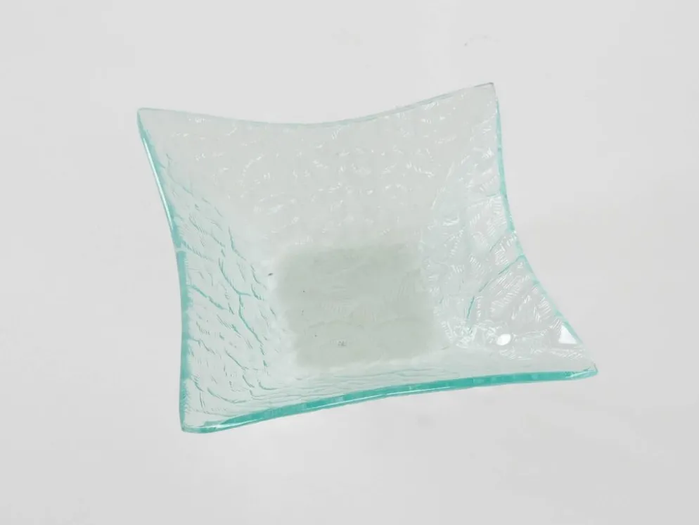 Bol en verre, design danois, années 1970, fabriqué au Danemark