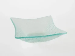 Bol en verre, design danois, années 1970, fabriqué au Danemark