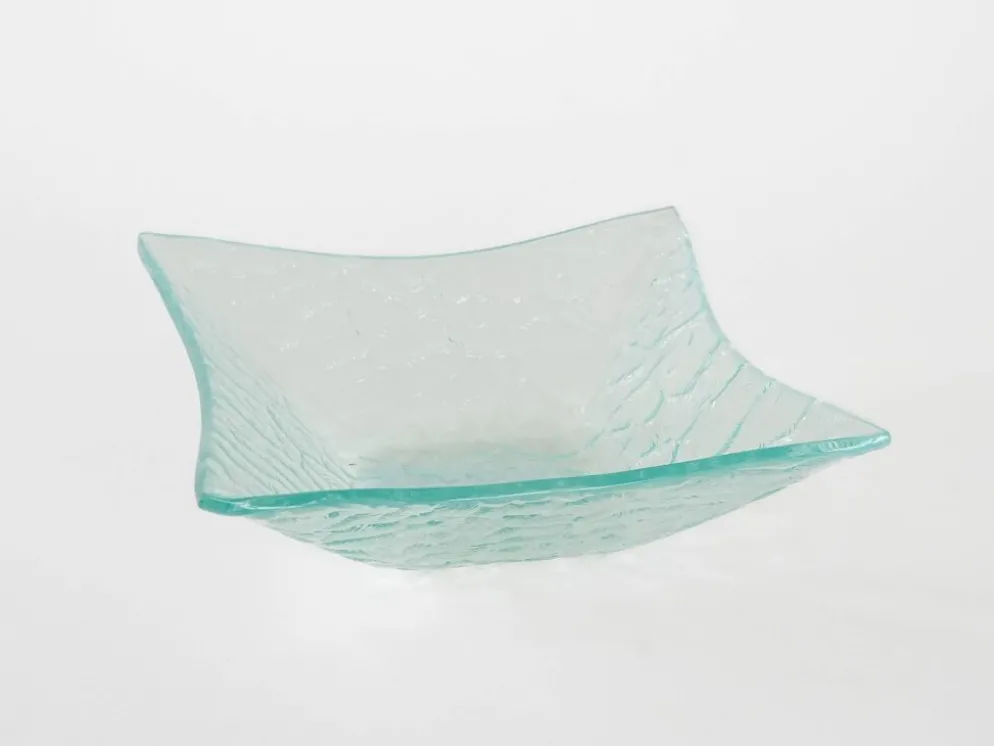 Bol en verre, design danois, années 1970, fabriqué au Danemark