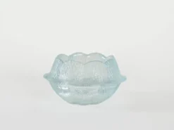 Bol en verre, design danois, années 1980, fabricant : Holmegaard, designer : Sidse