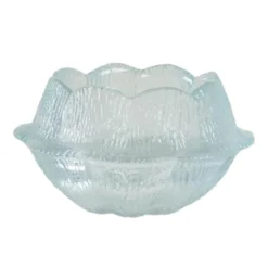 Bol en verre, design danois, années 1980, fabricant : Holmegaard, designer : Sidse