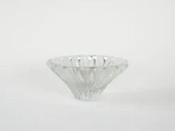 Bol en verre, design finlandais, années 1970, fabriqué par Riihimäen Lasi