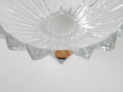 Bol en verre, design finlandais, années 1970, fabriqué par Riihimäen Lasi