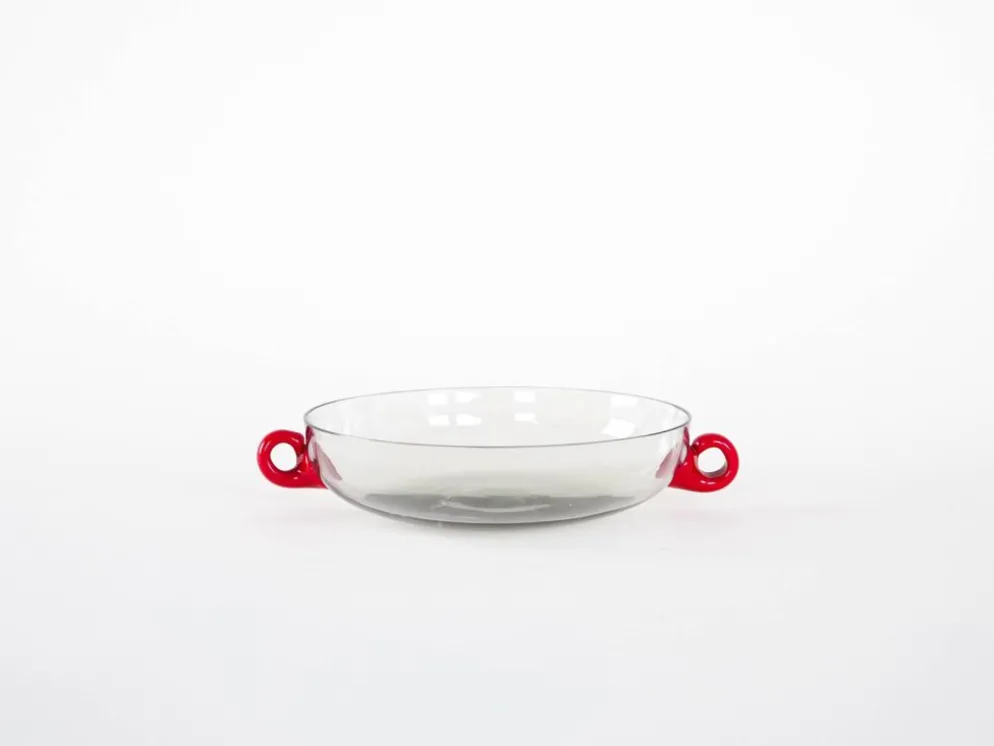 Bol en verre, design italien, années 1970, fabriqué en Italie