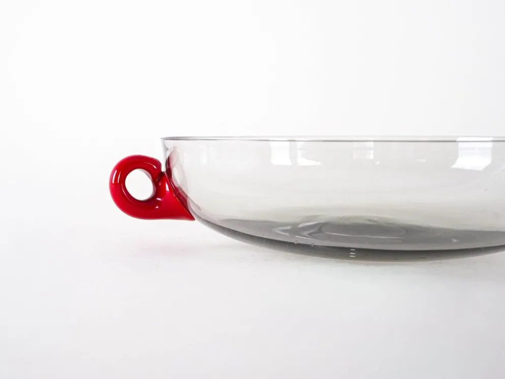 Bol en verre, design italien, années 1970, fabriqué en Italie